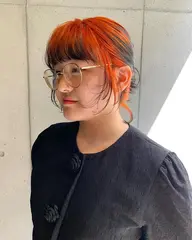 《2回目以降メニュー》【カット】+【デザインカラー】※ケアブリーチ、ベースカラー込み