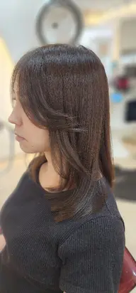 髪質改善カラー+カット+トリートメント