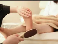 Foot【オフなし】足裏角質ケア×マグネットorワンカラーネイル