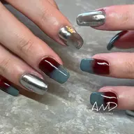 【オフなし】ニュアンスネイル10本シンプルアート➰パラジェルベース無料-simple design art