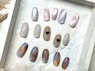 新規ハンド【シンプル定額アート60分】¥7500→¥6500💅ジェルオフ無料◎パラジェル可