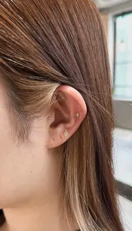 【限定メニュー】耳ツボジュエリー＋カット＋カラー＋髪質改善トリートメント