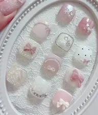 パーツ2つ無料✨【自他店オフ無料】フット🦶親指にお好きなアート(８本ワンカラー)