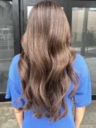 似合わせカット+外国人風ハイライトカラー+トリートメント