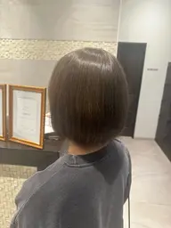 【ブリーチなしダブルカラー】髪質改善カラー+美髪トリートメント メンズ/ミルクティー/グレージュ/ピンク