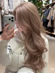 ‎🤍3・4月限定‎🤍ハイトーンにおすすめケアブリーチ使用ダブルカラー＋ケアトリートメント🐕 ͗