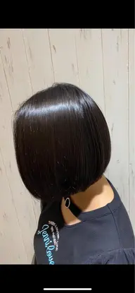 カット＋前髪縮毛矯正＋トリートメント