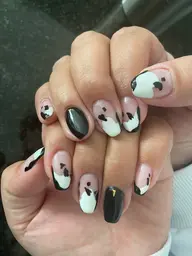 ハンドネイル　ジェルネイル　オフなし　カラー変更可