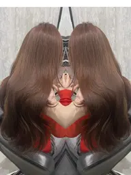 💎ミニモ学割💎カット+ケアカラー+クイックトリートメント【韓国風】【レイヤー】