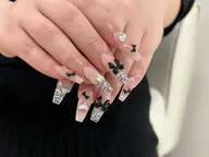 すぐ予約限定‼️【オフなし】長さ出し10本+120分持ち込みデザイン