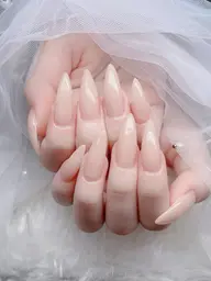 【チップスカルプ長さだし10本】ワンカラー¥7800