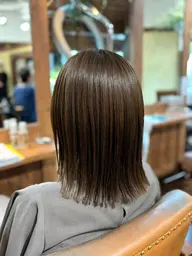 🌸SALE🌸白髪世代のための髪質改善ストレートコース（カット＋髪質改善ストレート＋marbb＋集中トリートメント）