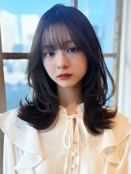 シャンプーブローからセットまで🌱似合わせレイヤーカット＋ダメージ補修トリートメント✨