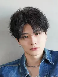 2WayStyle【ニュアンスフェザーパーマ】今、大人男子、中高生にも大人気🔥🙆♂️上げ下ろしをする事も可能に⁉️