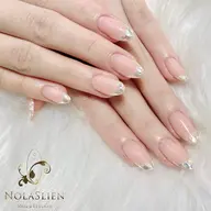 オフ込み ガラスフレンチ(パラジェル/フィルイン)¥8,000