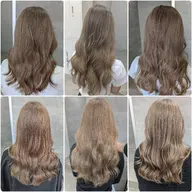 🤎カット+タブルカラー(ケアブリーチ込み)+髪質改善トリートメント🤎