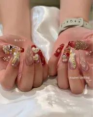 【パラジェル使用】ネイルチップ長さだし10本🎀              デザインにより料金変動