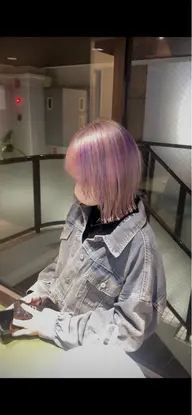 🔥ケアブリーチ＋ハイトーン＋ブリーチ毛ケラチントリートメント🔥