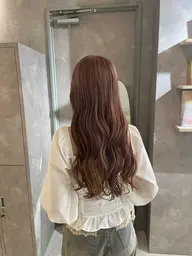 《既に明るく染めてる方用☆》ケアブリーチ1回＋透明感カラー＋TOKIO【50%off】20,100→10,550