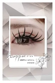 🌸【最新技術LEDボリュームラッシュ上60束】🌸 (オフ不可~リペアのみ )+🍬キープ美容液あり🍬