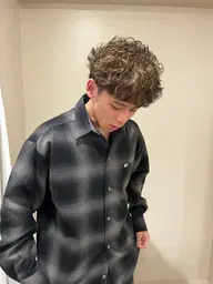 パーマ ＋ 炭酸洗浄マイクロバブル