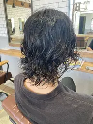 men'sスパイラルパーマ