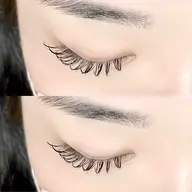 《マツエク》フラットラッシュ120本(初回オフ込み)