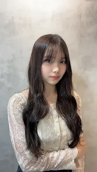 ❤️🌟1日3名新規限定🌟❤️新生活応援💕前髪カットカラー+トリートメント💜コテ巻き💕