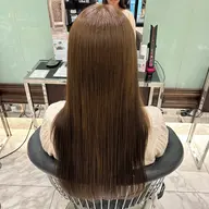 【💙🥣寒色系のカラーしたい方🥣💙】ブリーチなしワンカラー＋トリートメント