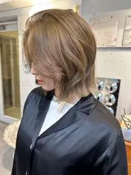 ブリーチなしダブルカラー