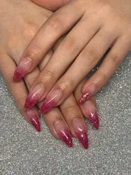 長さだし(ジェルスカ】+ ラメグラ　オフなし