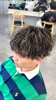 カット➕ハイライト➕各種パーマ