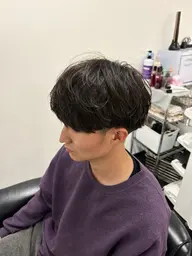 メンズカットパーマ