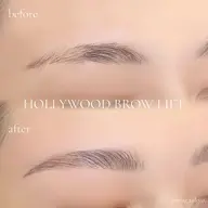 【眉の毛流れ改善🌿】HBL(ハリウッドブロウリフト)💞【眉ワックス / 眉パーマ】