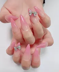 ❤️【光沢】フレンチ•カラーグラデーション❤️オフ込み🎀