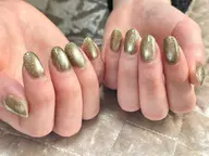 ミラー／オーロラ／カラーグラデーション/マグネットネイル