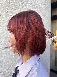 【ミニモ限定50％OFF🪼】カット➕カラー（ブリーチカラー）➕オージュアトリートメント🧴