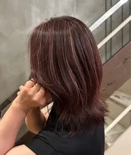 白髪を活かすデザインカラー🤍ハイライト