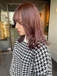 🧚🏻‍♀️オススメ🧚🏻‍♀️ 艶カラー（プレミアムカラーorイルミナカラー）＋前髪カット💗