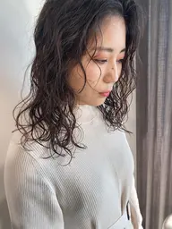 カット＋デザインパーマ