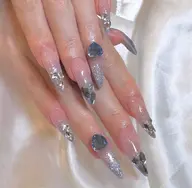 本日限定価格‼️🎀持ち込みデザイン🎀新規オフ無料♡10本アートパーツつけ放題!