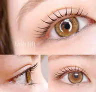 韓国風 🌷束感❣️新次世代上まつ毛パーマ✨くるとカール長持ちラッシュリフト　高濃度コラーゲン美容液仕上げ