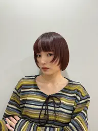 (U30)限定クーポン❕ショートカット+カラー+水分パックトリートメント☘️