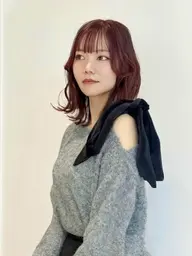 【顔出しありSNS写真撮影可】カット➕カラー➕トリートメント