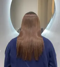 髪質改善ストレートෆ.*