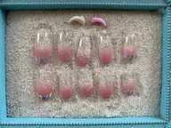 グラデーション+手書きバラ🌹のミックスアート・オフ込み(オフ無−500円)