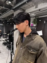 静岡最安🉐【メンズカット】カットモデル/刈り上げ/センターパート/眉毛/韓国ヘア(センターパートのみお願いします！🙇