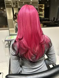 ブリーチダブルカラー+ESTABLISHED3 stepトリートメント