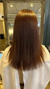 【髪質改善】弱酸性縮毛矯正＋カット