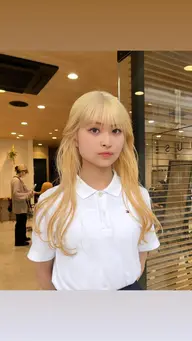 【人気No.2】ケアブリーチ+艶カラー 🩶#平塚ケアブリーチ#平塚ブリーチ#平塚ケアカラー